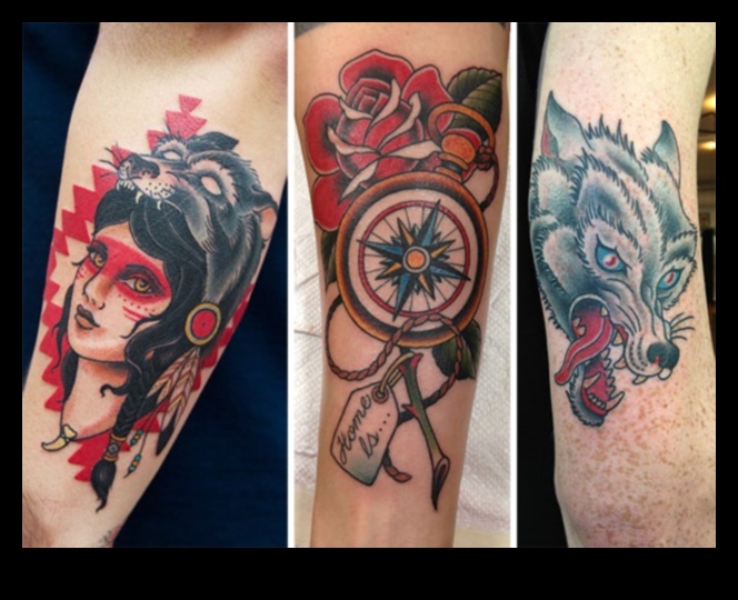 الكلاسيكيات الخالدة: الوشم التقليدي الذي يدوم