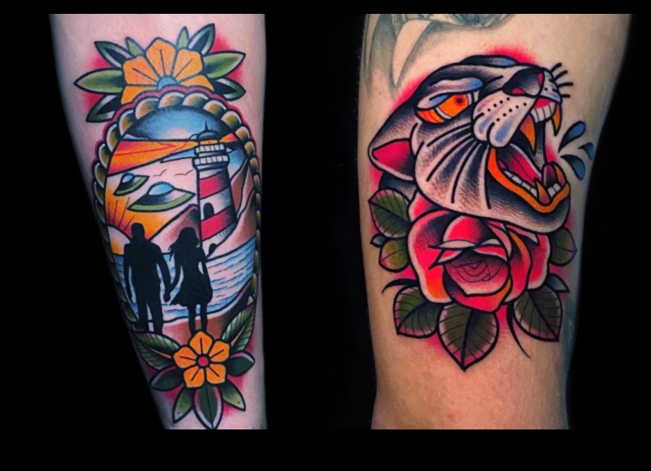 الكلاسيكيات الخالدة: الوشم التقليدي الذي يدوم