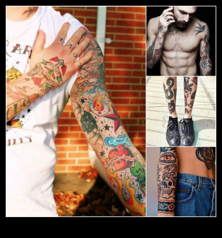 الكلاسيكيات الخالدة: الوشم التقليدي الذي يدوم