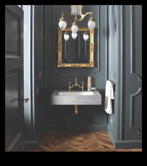 إلهام ديكور الحمام آرت ديكو