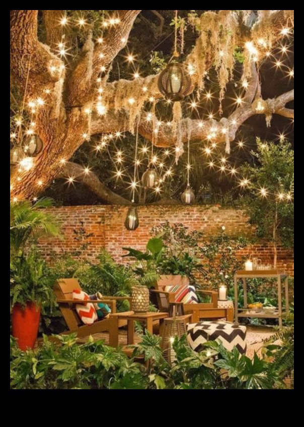 هل هناك أي طرق مبتكرة لاستخدام Fairy Lights في Boho Modern Decor لإضفاء جو سحري؟