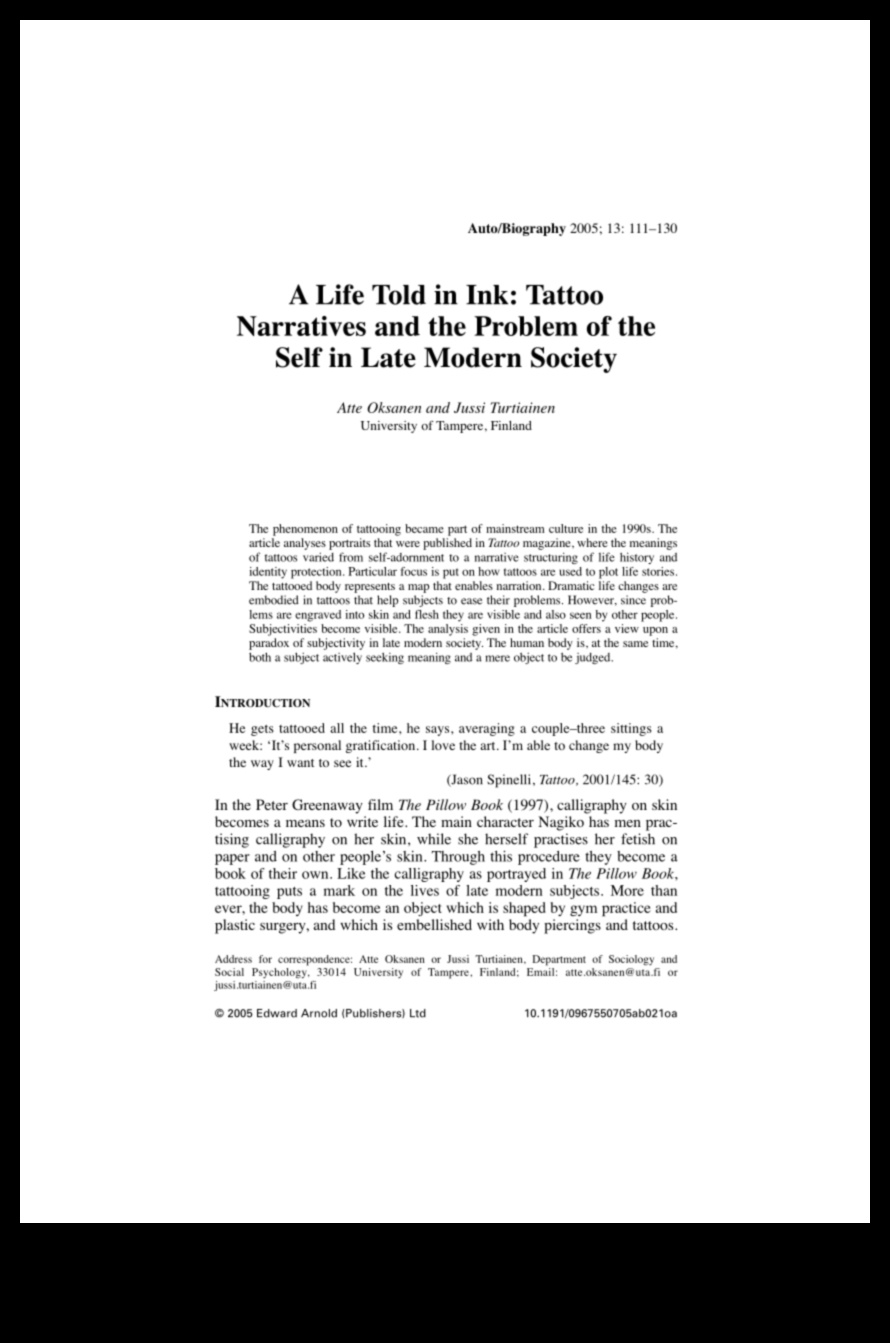 الروايات الأيقونية: الكشف في قصص الوشم الرمزية