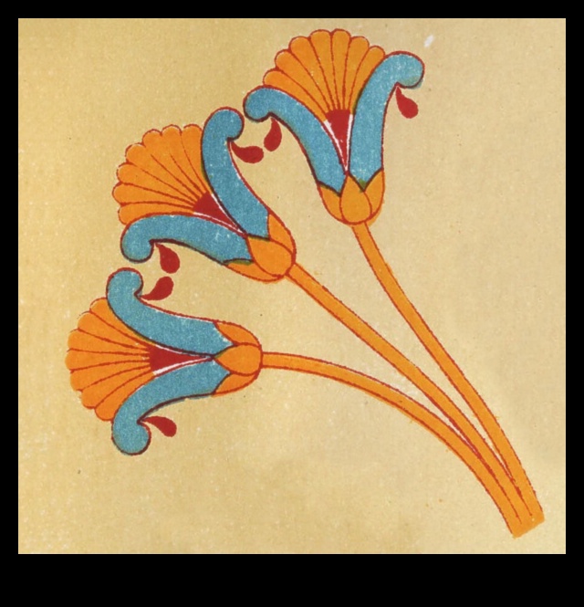 أزهار اللوتس: الزخارف الزهرية في الفن المصري