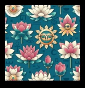 أزهار اللوتس: الزخارف الزهرية في الفن المصري