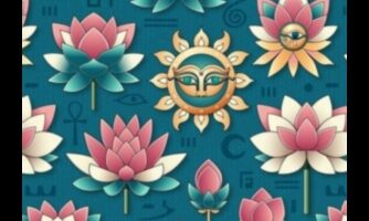 أزهار اللوتس: الزخارف الزهرية في الفن المصري