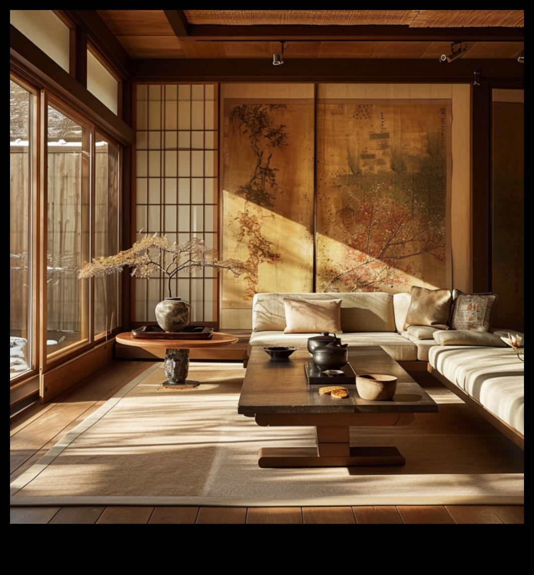 زن ديكور غرفة المعيشة اليابانية 3 كيف يمكنني دمج ديكور غرفة المعيشة اليابانية الحديثة مع Zen Serenity؟