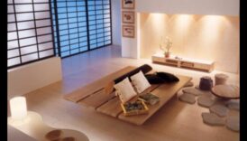 كيف يمكنني دمج ديكور غرفة المعيشة اليابانية الحديثة مع Zen Serenity؟