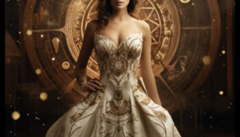 أناقة فوارة: انبهار في الذهب