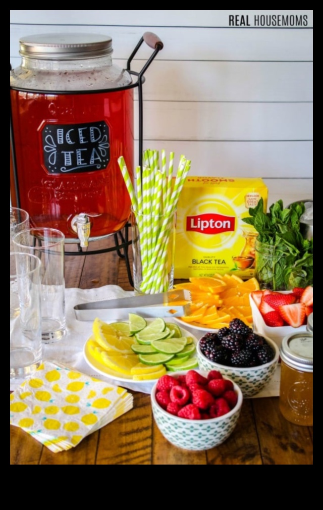 قالب شاي لذيذ يمكنك صنعه بنفسك اصنع مشروبك المنعش في المنزل 5 بار الشاي اللذيذ الذي تصنعه بنفسك: اصنع المرطبات المثالية في المنزل