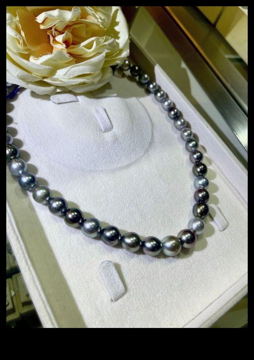 جاذبية أثيرية: اللآلئ التي تسحر بالنعمة