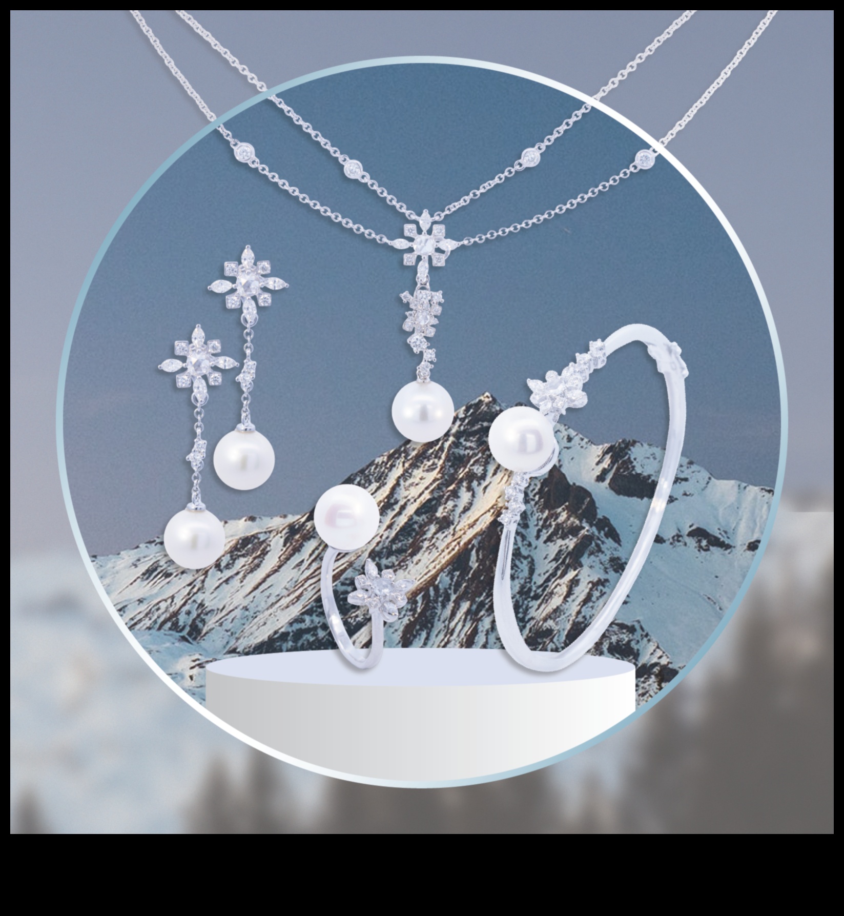 جاذبية أثيرية: اللآلئ التي تسحر بالنعمة