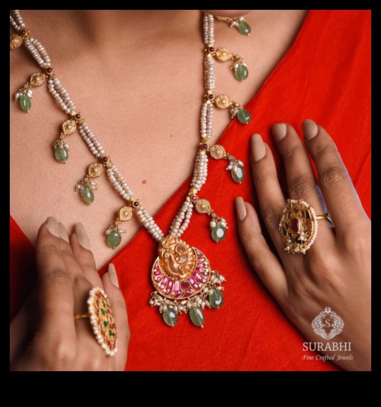 جاذبية أثيرية: اللآلئ التي تسحر بالنعمة