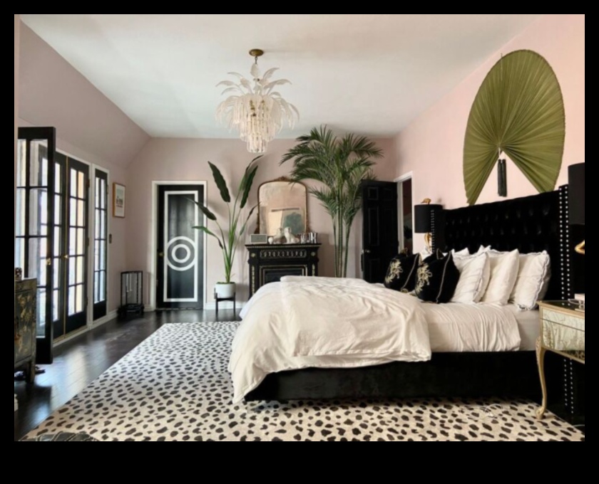 ديكور غرفة نوم هوليود جلام للرفاهية