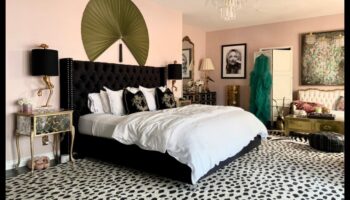 ديكور غرفة نوم هوليود جلام للرفاهية