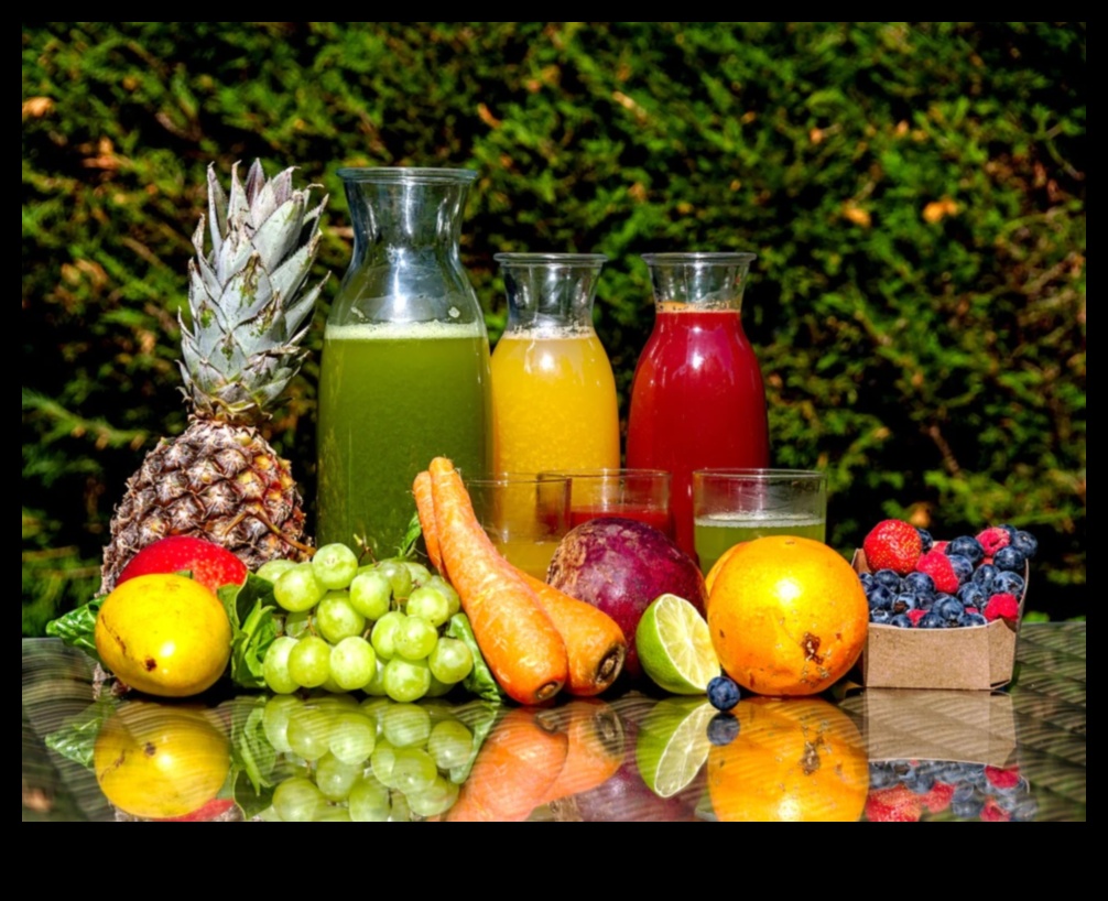 فاكهي فيوجن فن صنع خلطات عصير لذيذة وصحية 5 مزيج الفواكه: إتقان فن خلط ومطابقة العصائر الطازجة