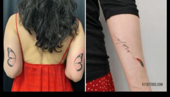 أناقة الذراع: رحلة إلى عالم الوشم المصمم بجرأة