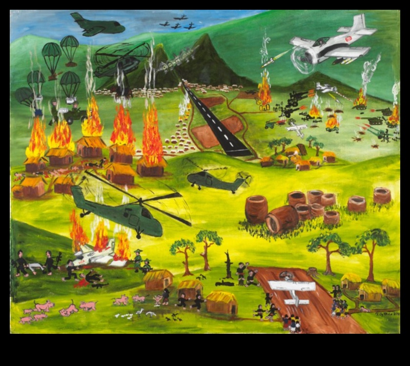 الفن الأمريكي وحرب فيتنام: تعبيرات عن الاحتجاج والتأمل