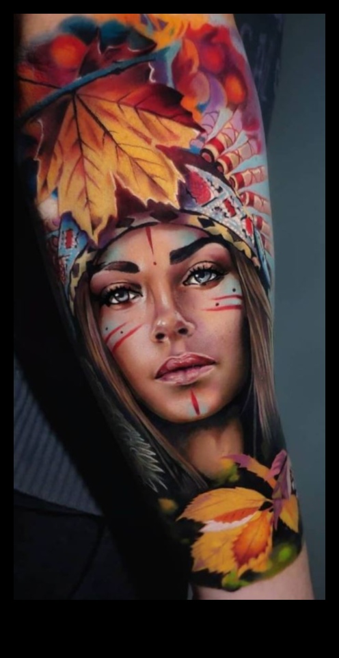 أناقة فائقة الواقعية: وشم واقعي مميز