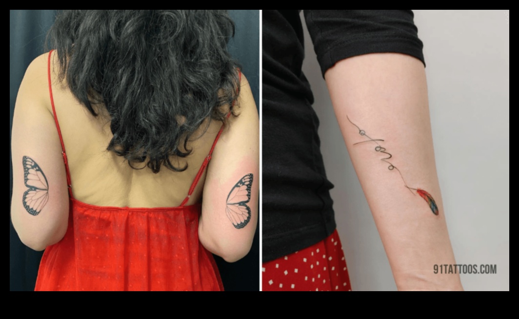 أناقة الذراع: رحلة إلى عالم الوشم المصمم بجرأة