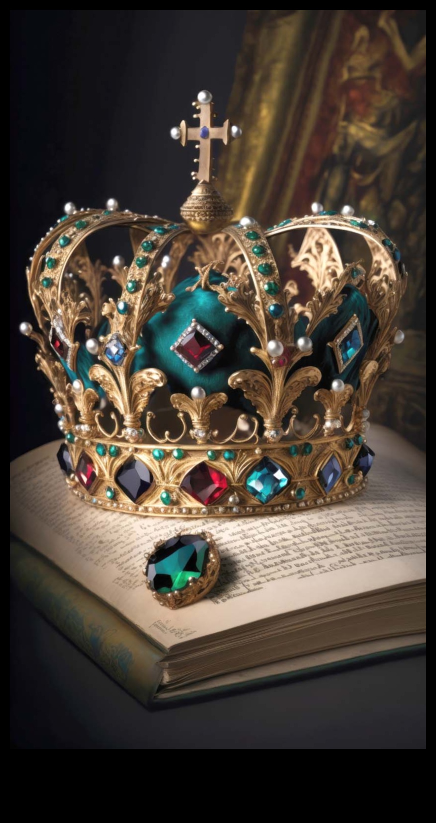 روعة مهيبة: توج نفسك بالماس